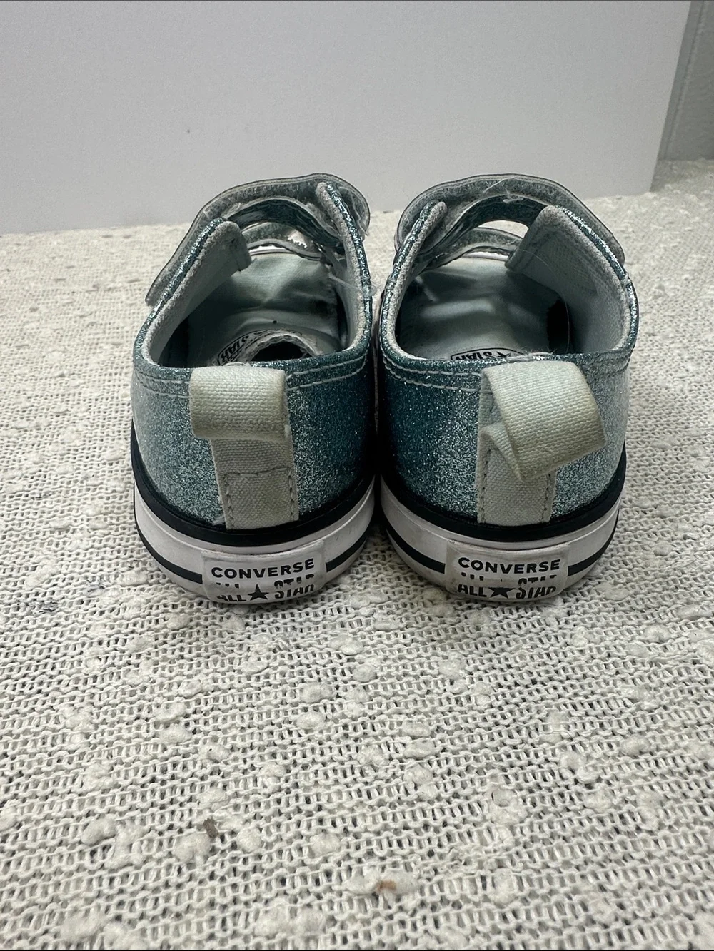 Converse Chuck Taylor All Star Glitter Easy-On Sneakers Shoes Toddler 6